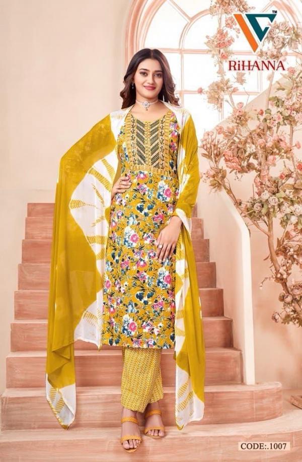 Vandana Rihanna Vol-1 – Kurti Pant With Dupatta